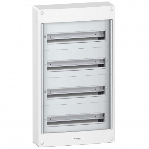 Pragma – Coffret En Saillie – 4 Rangées 18 Modules