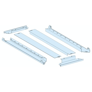 PrismaSeT P Active – Plaque passe-câbles pleine IP30 – L300 P60
