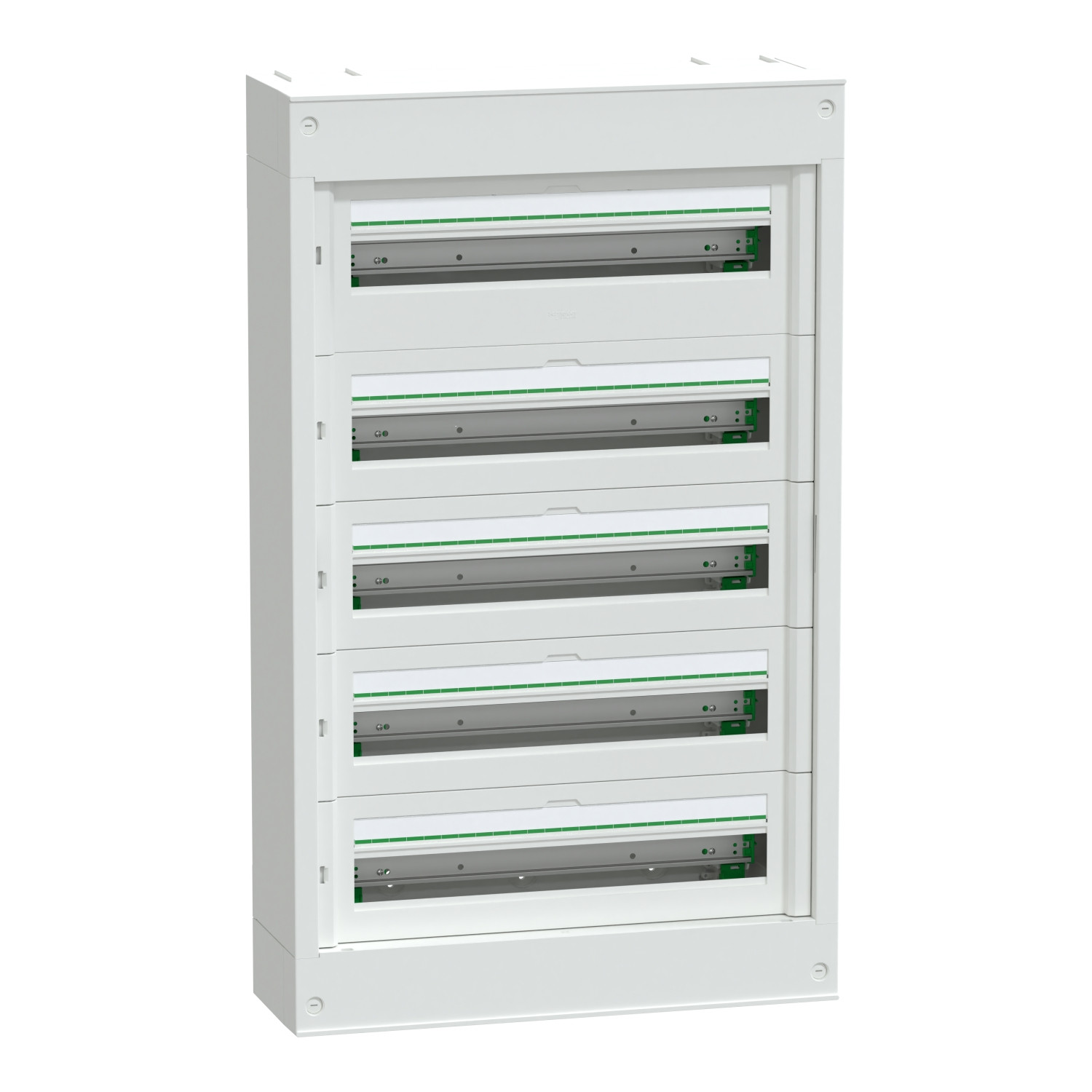 PrismaSeT S – coffret saillie plastique & métal 5 rangées 24 modules
