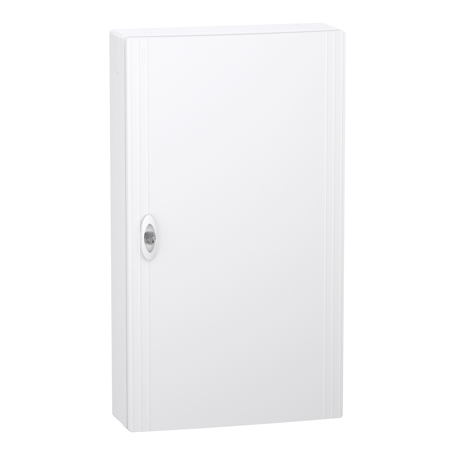 PrismaSeT XS – coffret en saillie – 4 rangées – 18M – porte pleine – blanc
