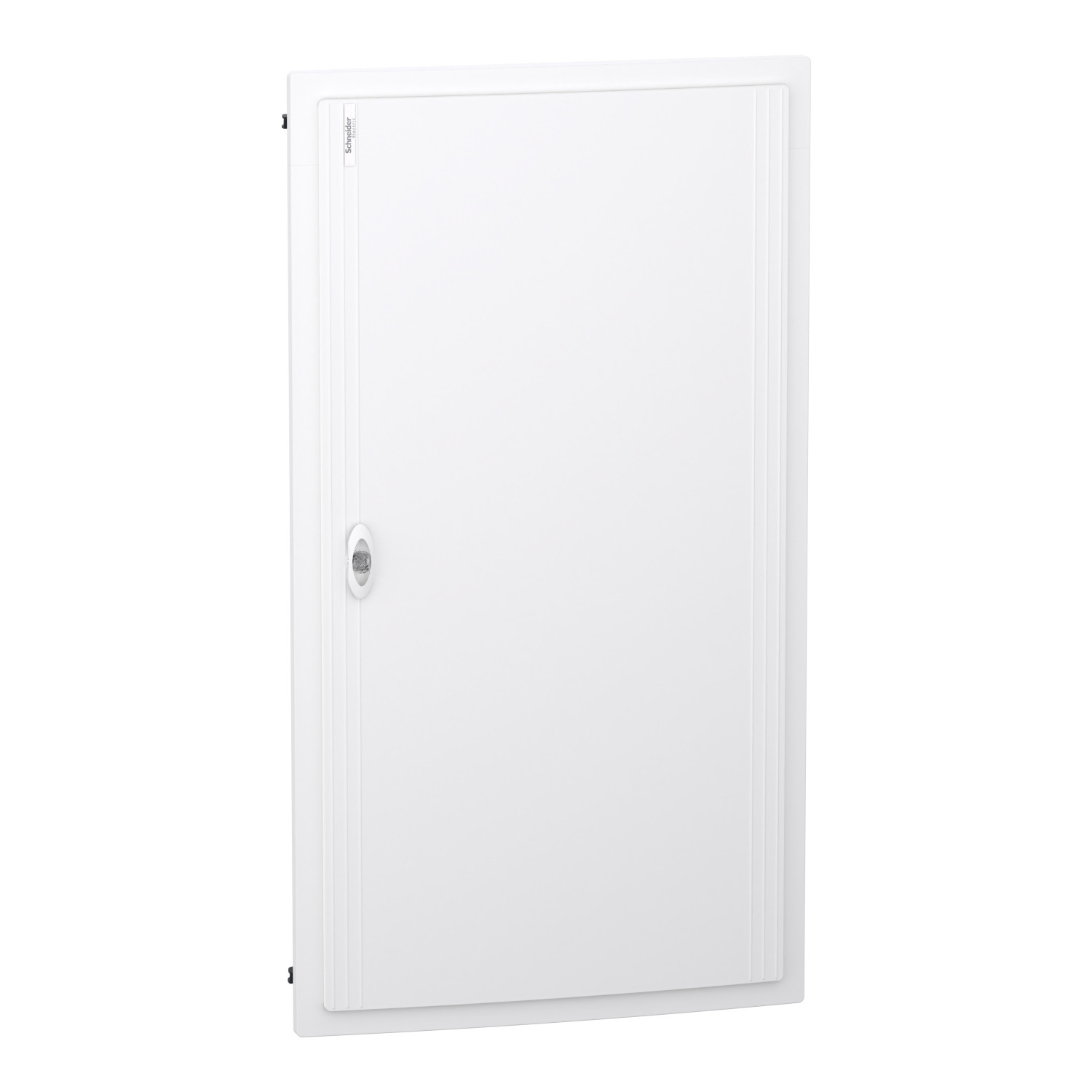 PrismaSeT XS, coffret en saillie, 6 rangées, 24M, 1 bornier PE, porte pleine, blanc