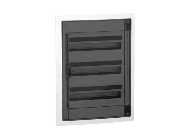 PrismaSeT XS – Coffret encastré 3 rangées 18 modules – sans porte