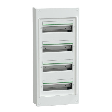 PrismaSeT XS – Coffret saillie 4 rangées 13 modules – sans porte