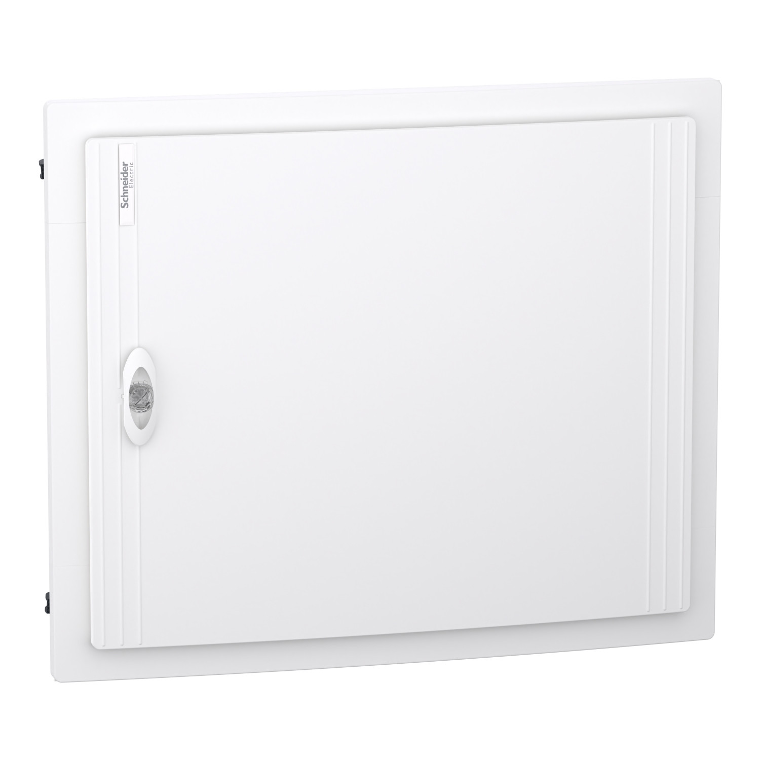 PrismaSeT XS, encastré, 2 x 24 modules, 1 terre + 1 borniers neutres, porte blanche unie