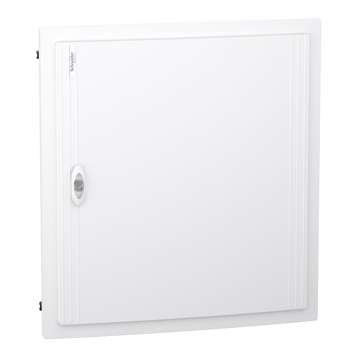 PrismaSeT XS, encastré, 3 x 24 modules, 1 terre + 1 bornier neutre, porte blanche unie