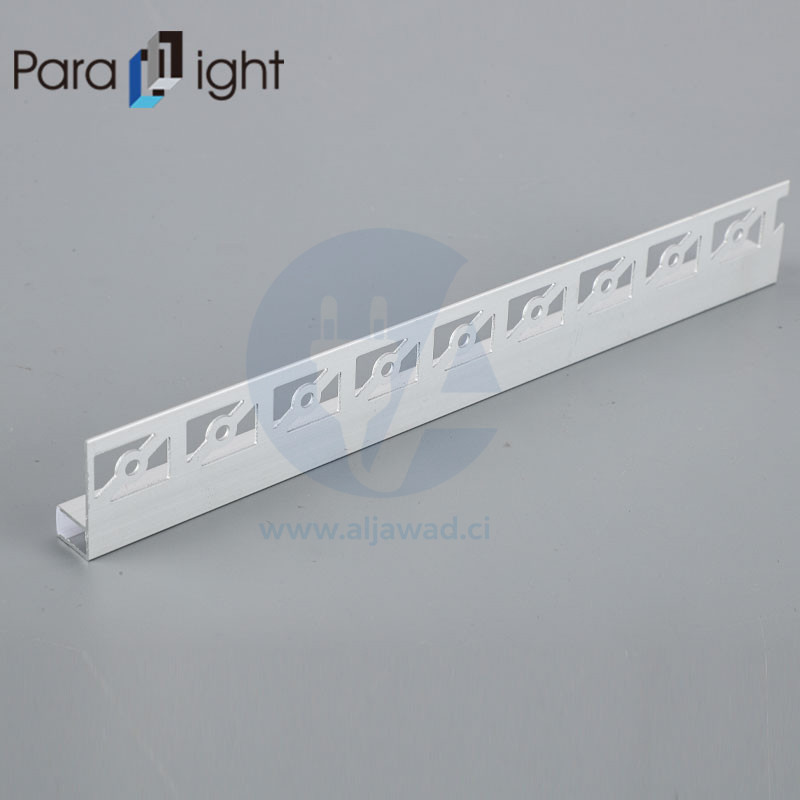 Profilé flexible Aluminium à led 27.7×5.6×11 – Longueur 3m en saillie dans un coin mural – PXG-309