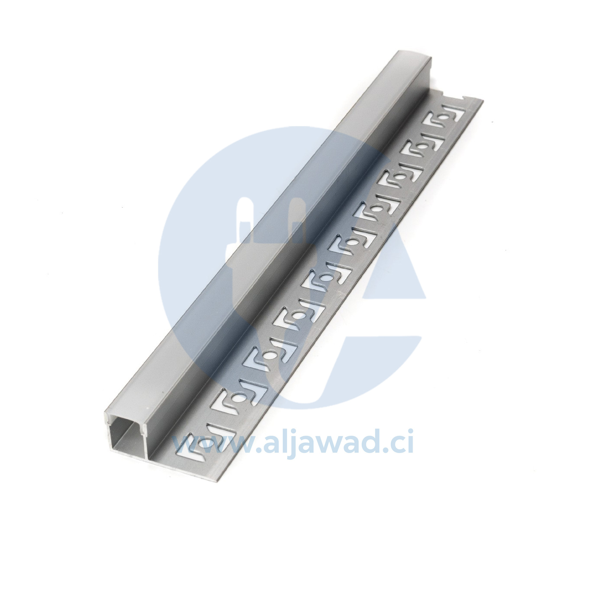 Profilé flexible Aluminium à led 32×9.6×13.2 – Longueur 3m en saillie dans un coin mural -PXG-301