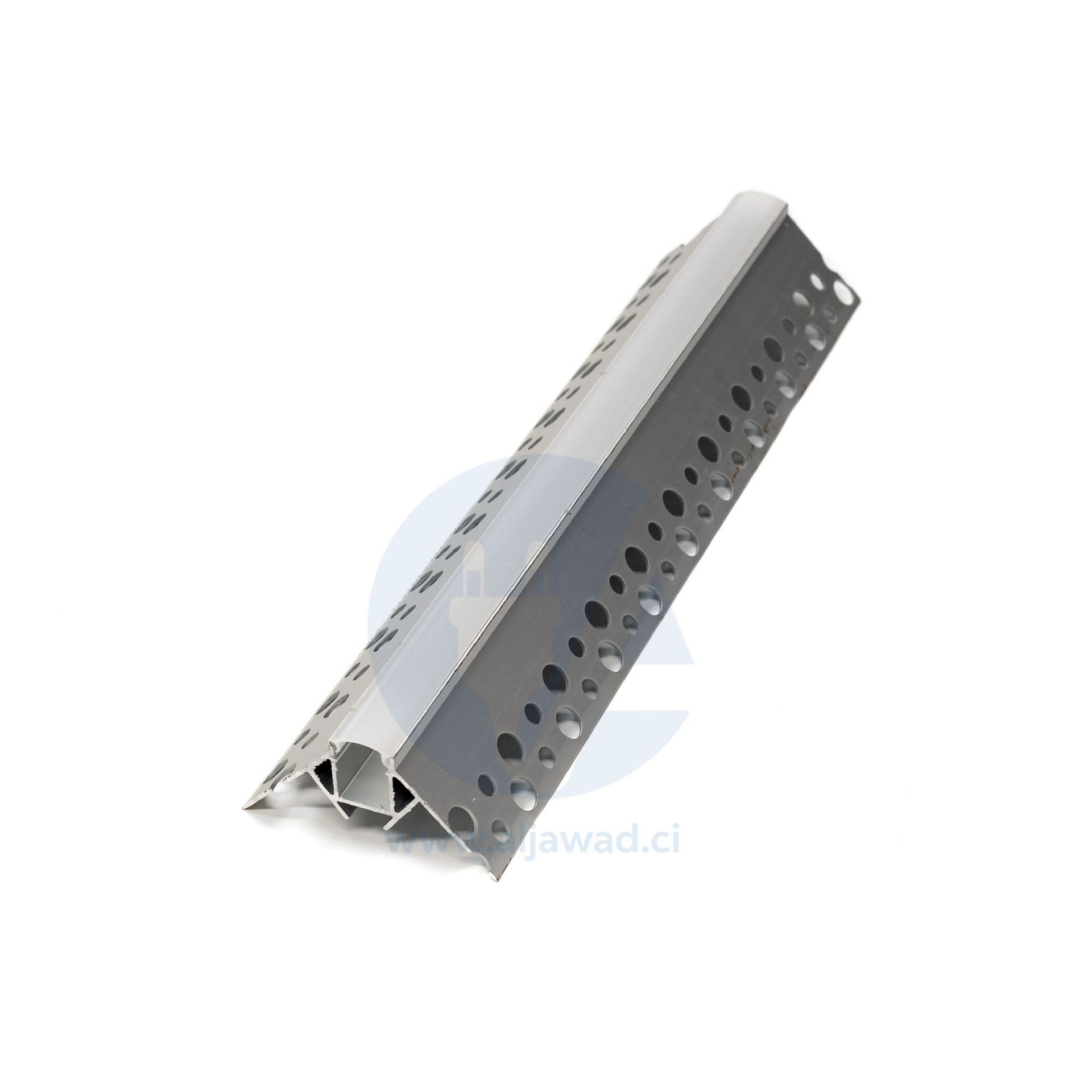 Profilé flexible Aluminium à led 39×9.6×17 – Longueur 3m en saillie dans un coin mural -PXG-302
