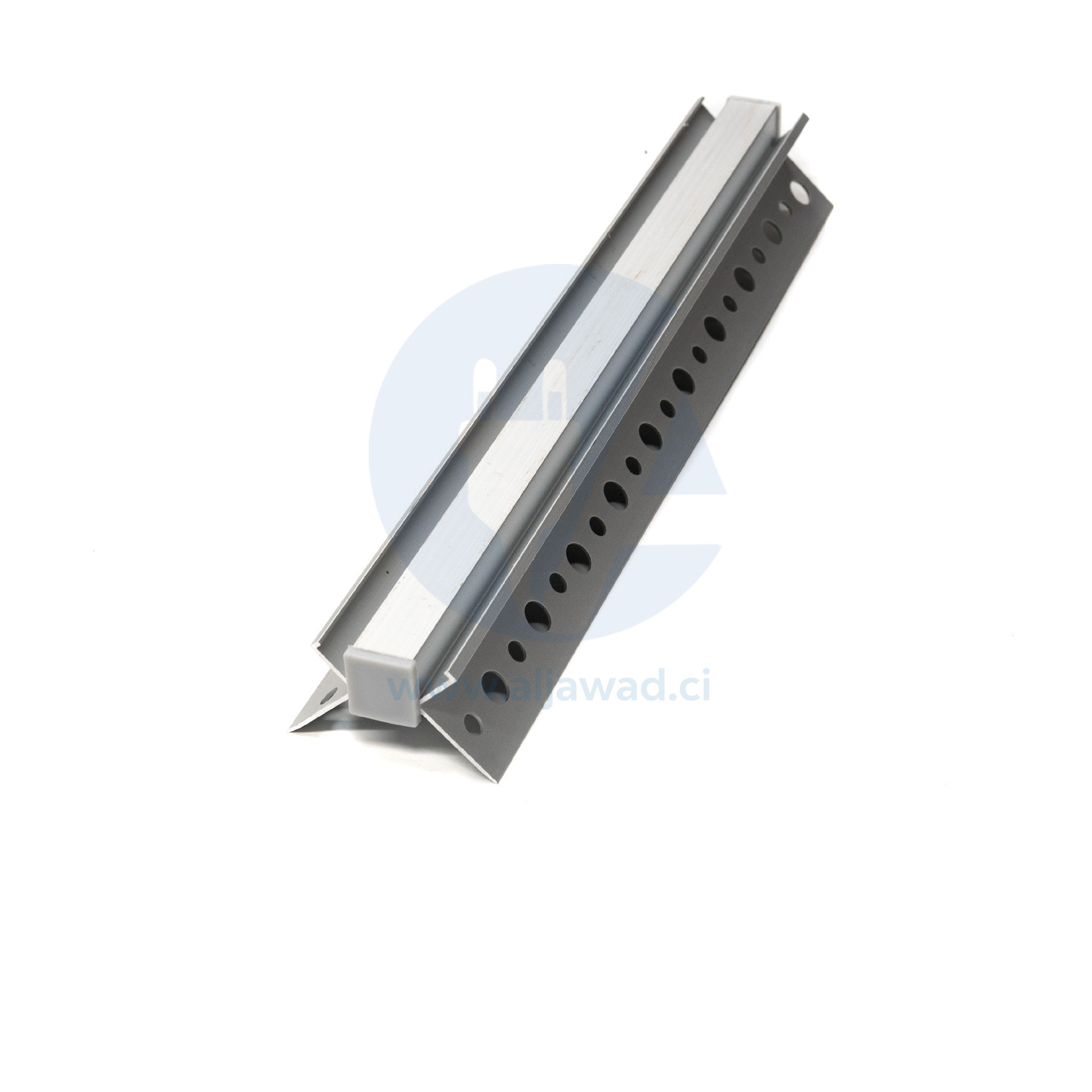 Profilé flexible Aluminium à led 40×9.6×24 – Longueur 3m en saillie dans un coin mural – PXG-303