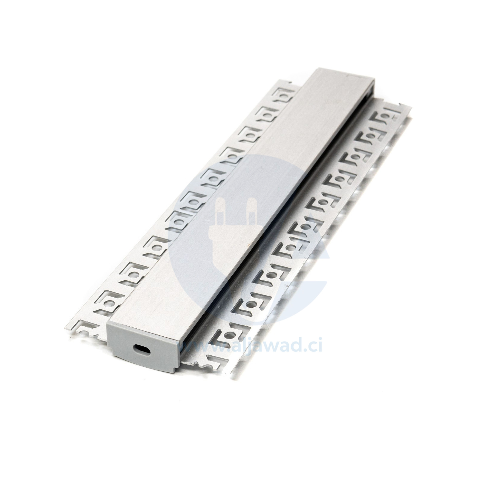 Profilé flexible Aluminium à led 66.7×20.6×14 – Longueur 3m en saillie dans un coin mural – PXG-305