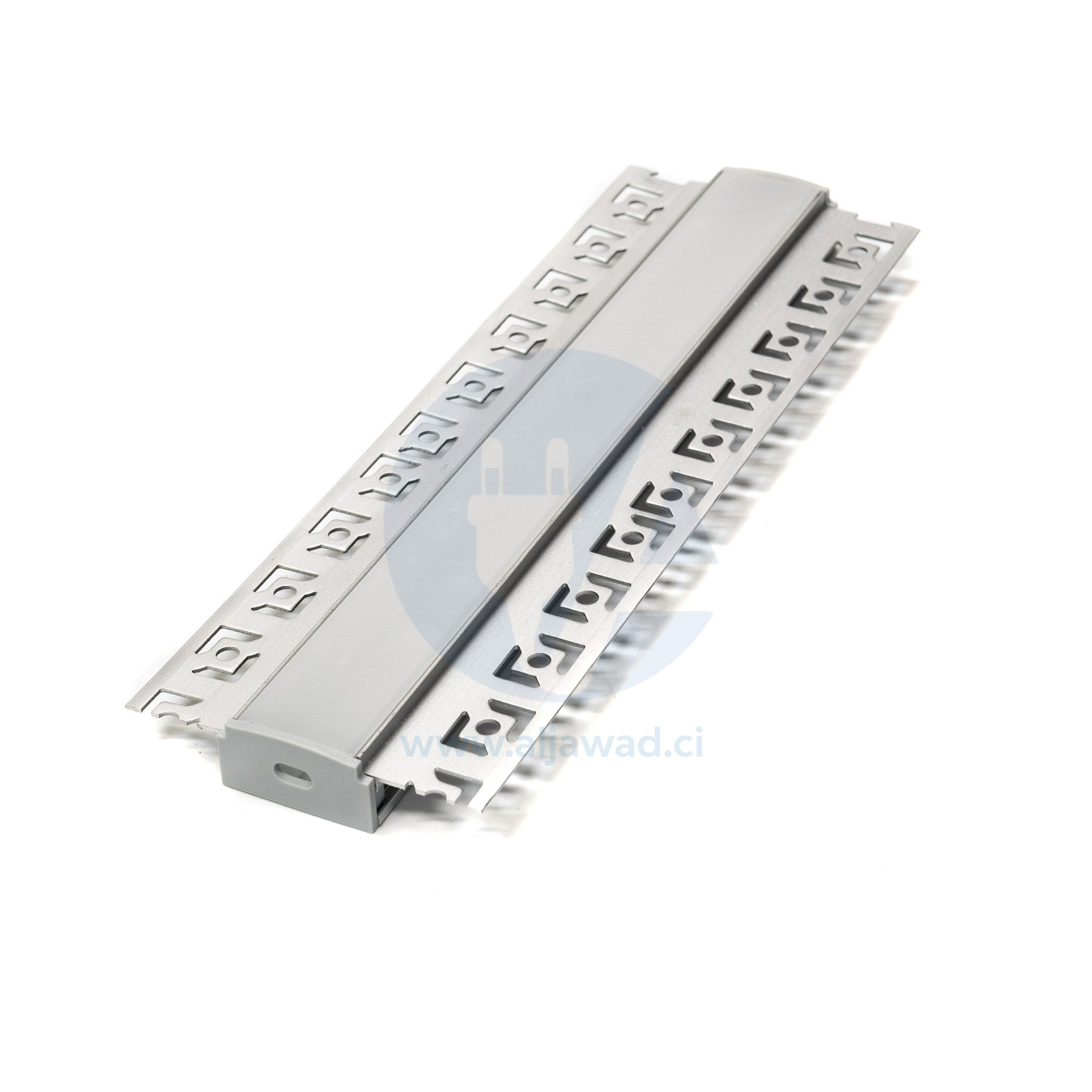 Profilé flexible Aluminium à led 66.7×20.6×14 – Longueur 3m en saillie dans un coin mural – PXG-305
