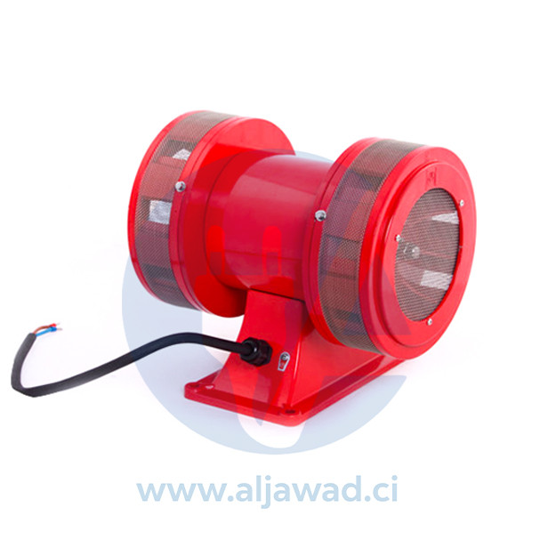 Sirène électromécanique LK-JDW188 – 0,6 kW – 126 ± 2dB (A) à 1M – 220 V/230 V AC