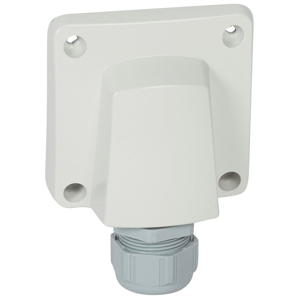 Sortie de câble étanche 20A à 32A Plexo ISO 32 pour Ø12mm à 25mm IP55 livrée complète pour fixation en encastré – gris