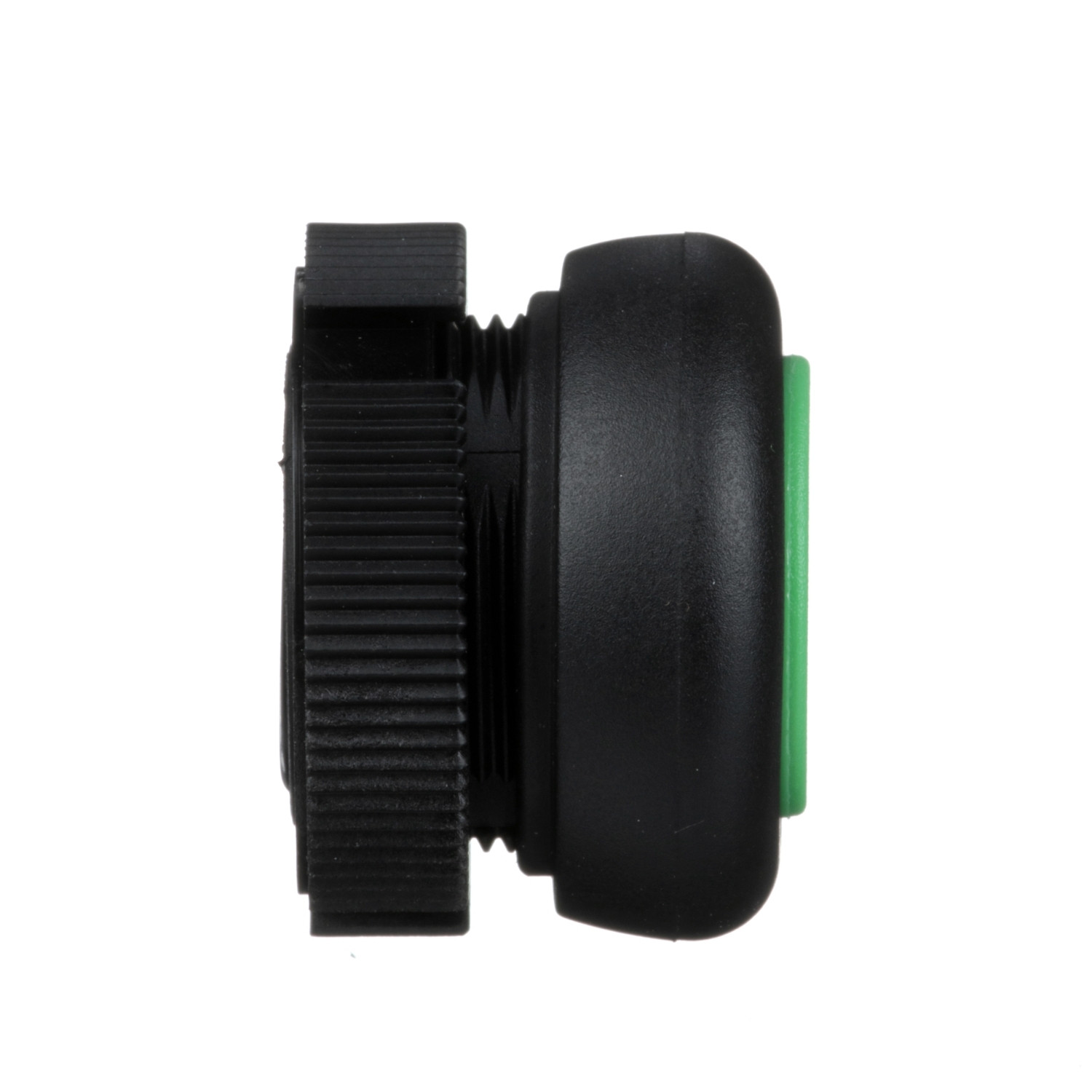 Tete bouton poussoir – capuchonné – vert