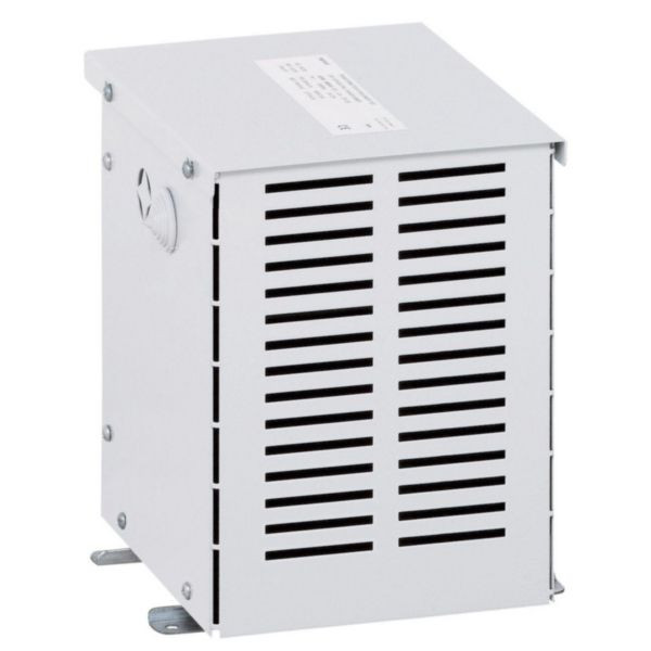 Transformateur d’isolement monophasé primaire 230V~ à 400V~ et secondaire 115V~ à 230V~ – 1,6kVA