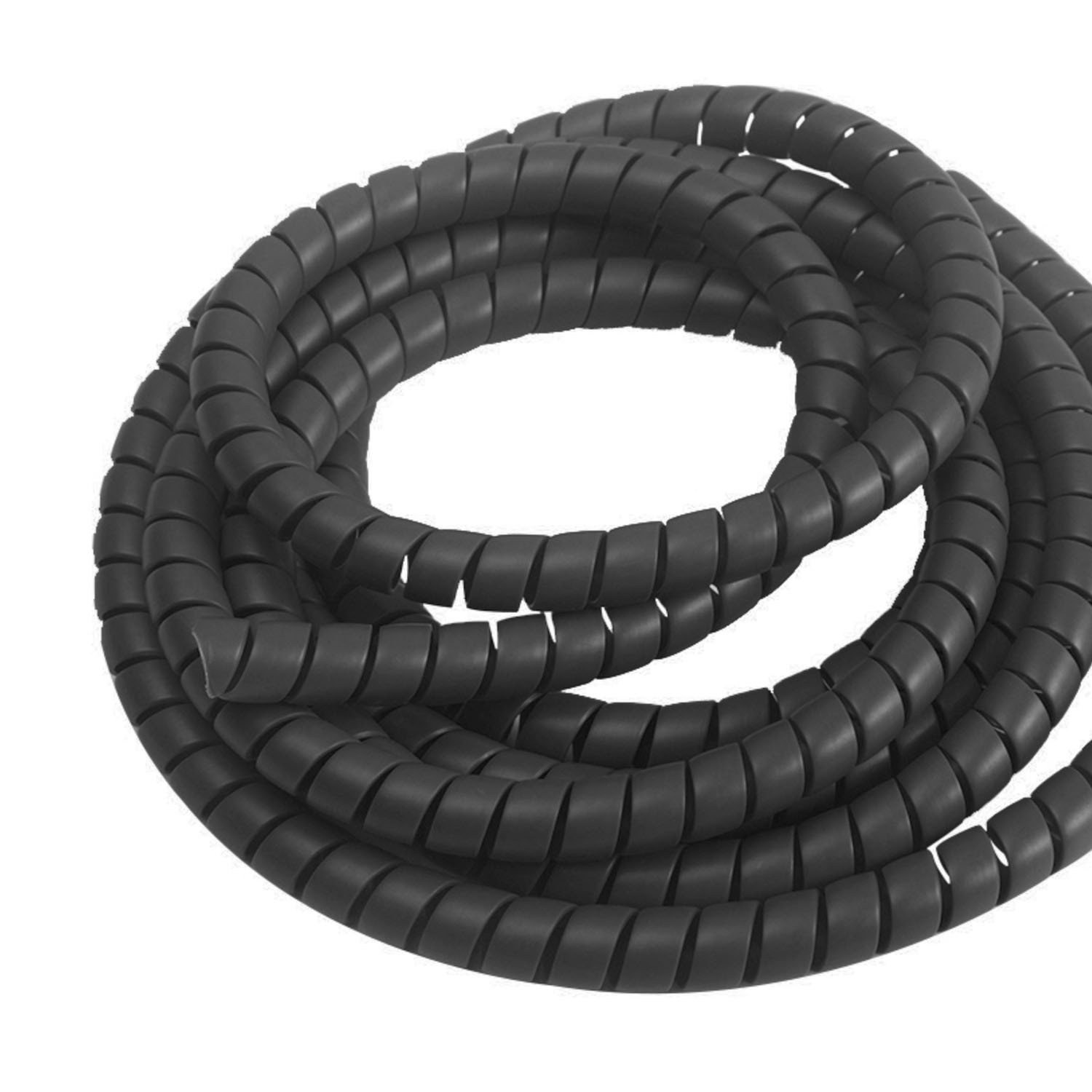 Tuyau spiralé ignifugé noir 14mm